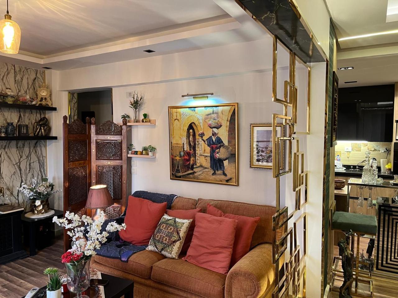 Appartement شقه مفروشه فاخره بالقاهره الجديده à New Cairo Extérieur photo