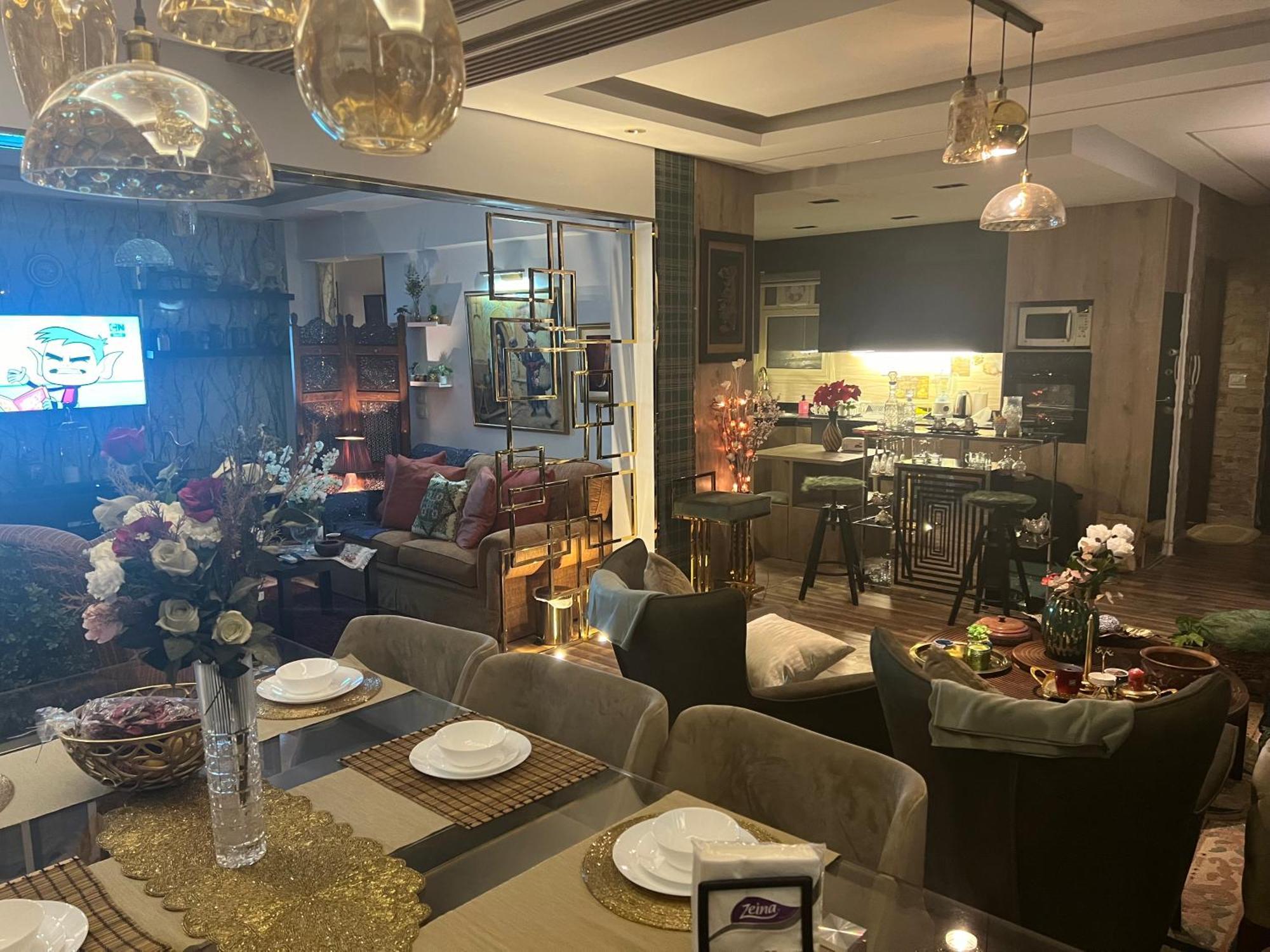 Appartement شقه مفروشه فاخره بالقاهره الجديده à New Cairo Extérieur photo