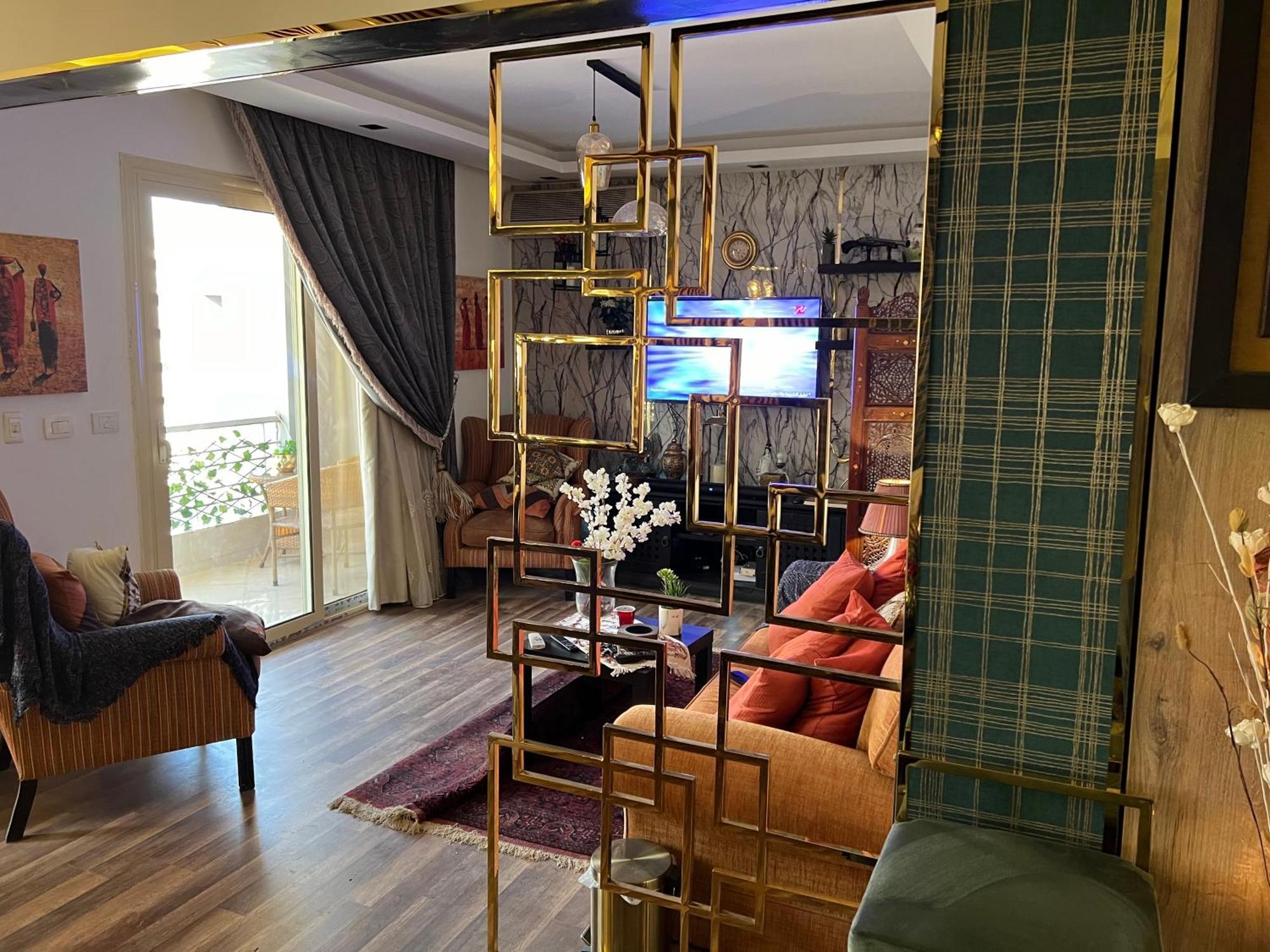 Appartement شقه مفروشه فاخره بالقاهره الجديده à New Cairo Extérieur photo